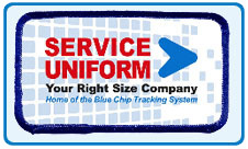 Custom Logos with Service Uniform